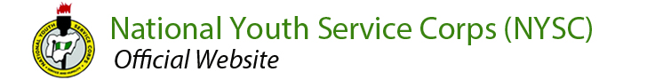 Welcome to NYSC portal login Dashboard 
