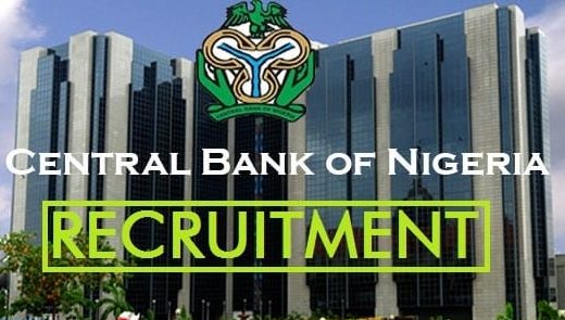 CBN Recruitment Portal is currently open for application