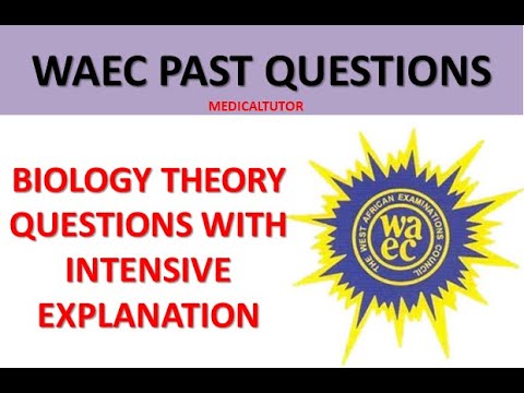 Biology WAEC Past Questions and Answers