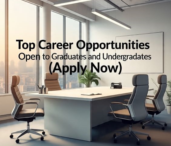 Top 30+ Career Opportunities Open to Graduates and Undergraduates in 2025 (Apply Now)