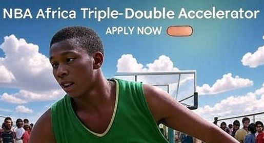 NBA Africa is accepting applications for its $50,000 Triple Double Accelerator Program for African Startups 2025
