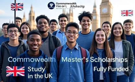2026 Commonwealth Masters Scholarship in the UK: Full tuition fees, Family allowance & £21,374 Stipend)
