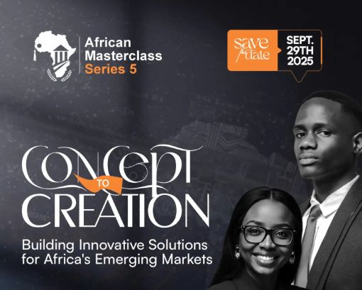 The African Masterclass Series (AMS) 5.0 for Innovators and Entrepreneurs: Apply Now