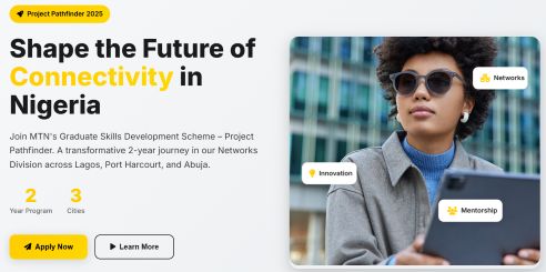 MTN Graduate Skills Development Scheme 2025 For Nigerian Graduates With a BSc or HND