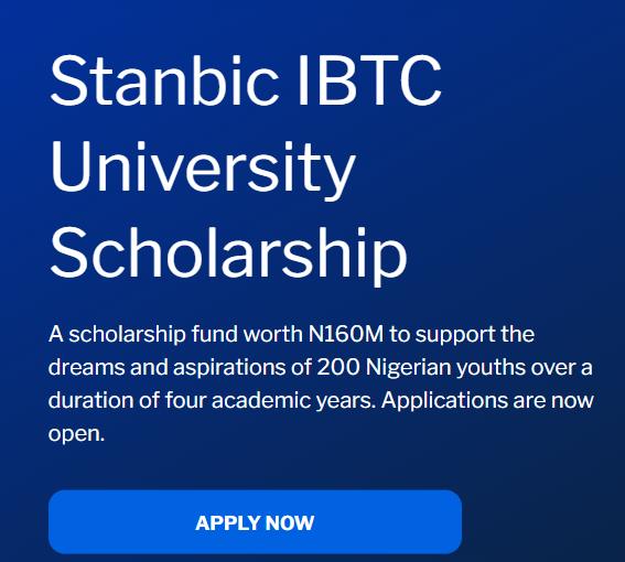 Stanbic IBTC University Scholarship 2025: Offering ₦800,000 Support for Nigerian Undergraduates