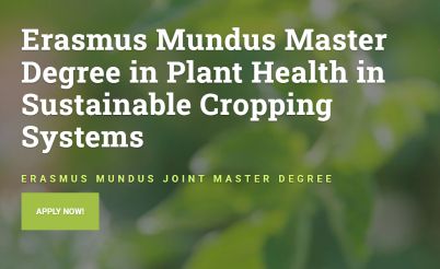 Erasmus Mundus Joint Masters Degree in Plant Health in Sustainable Cropping Systems