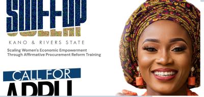 SWEEAP Training Program for Women Entrepreneurs from Kano or Rivers State